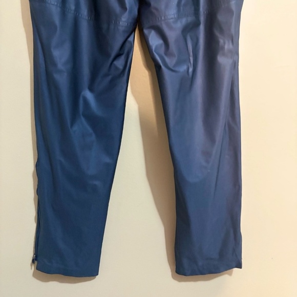 Vintage Navy Asics Gortex Track Pants with Zippers - Picture 13 of 15